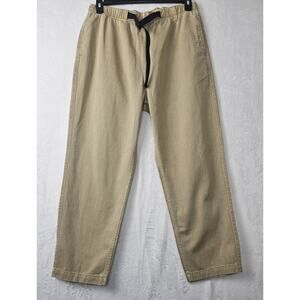 Mens Converse Belted Elastic Waist Khaki Pants Size Medium